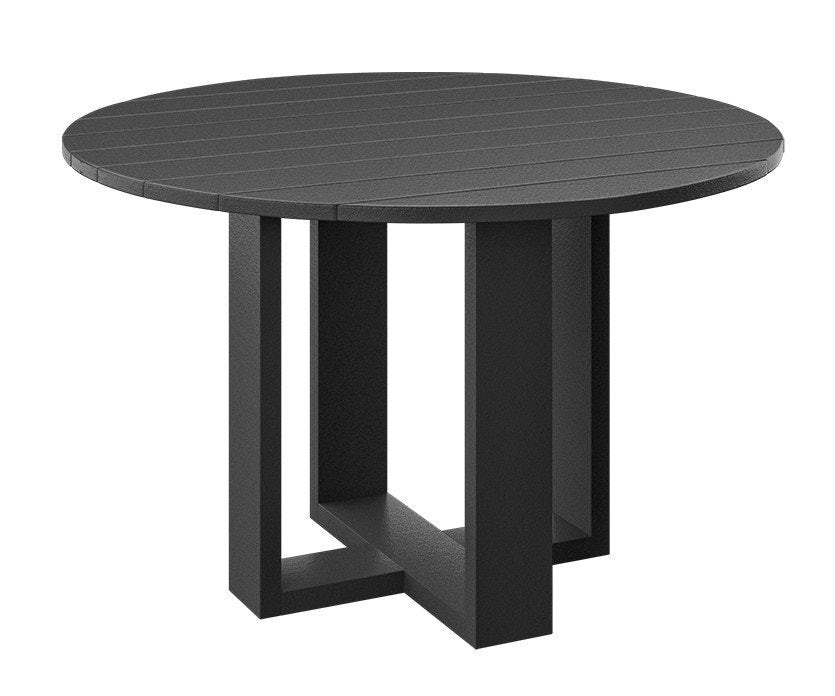 Modern Round Table by DutchCrafters Amish Furniture