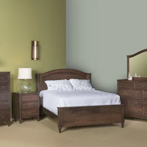 60‑Inch Tall Drawer Dresser With Mirror Add On | DutchCrafters