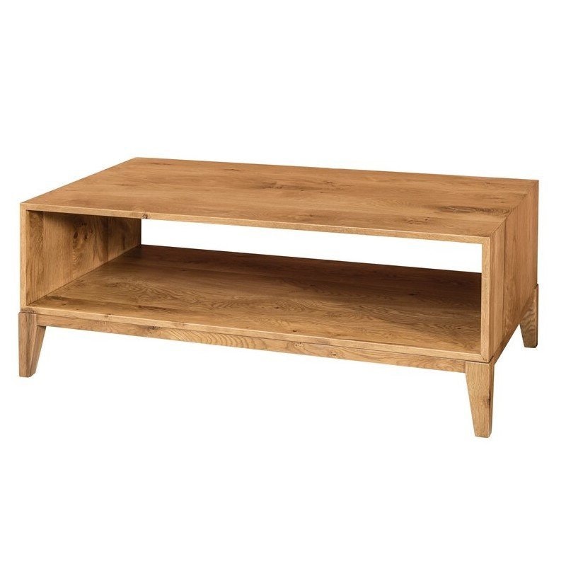 Picture of Modern Wood Coffee Table from DutchCrafters Amish Furniture