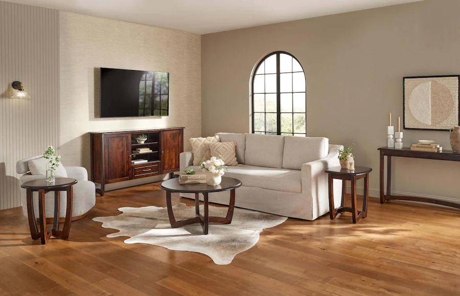 Handcrafted Megan Modern Living Room 5-Piece Set | DutchCrafters