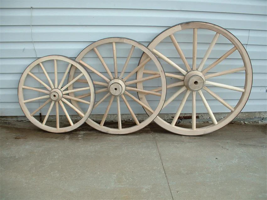 Amish Wooden Hub Buggy Wheel Small from DutchCrafters Amish