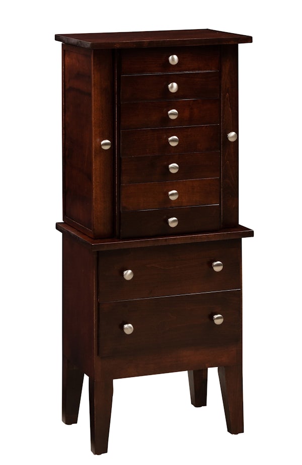 Handcrafted Shaker Jewelry Armoire from DutchCrafters Amish Furniture