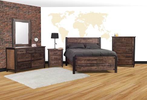 Amish Dearborn Bedroom Collection